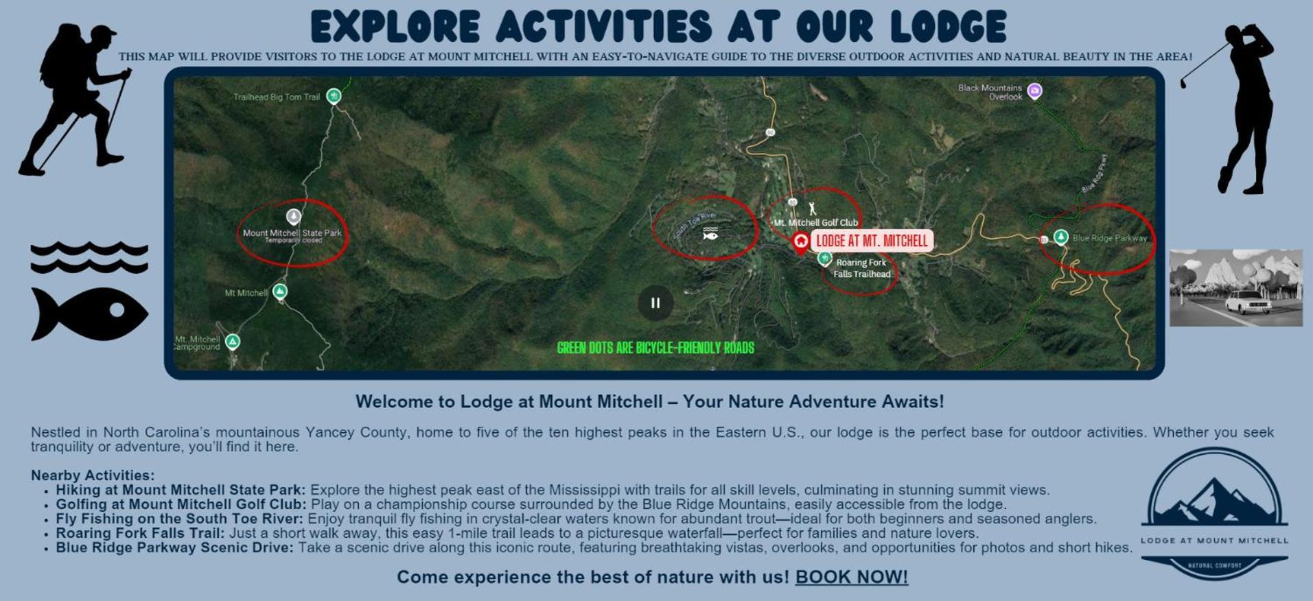 Lodge At Mount Mitchell Busick Екстериор снимка